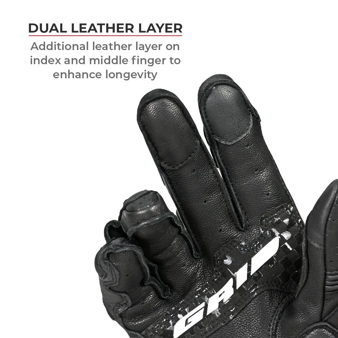 Viaterra Grid MK3 Full Gauntlet Motorcycle Gloves