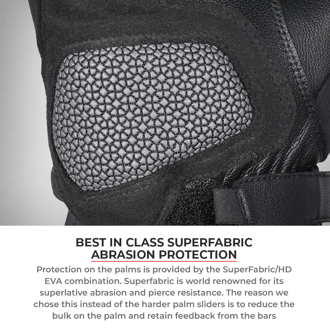 Viaterra Tundra V3 Waterproof/Winter Motorcycle Riding Gloves