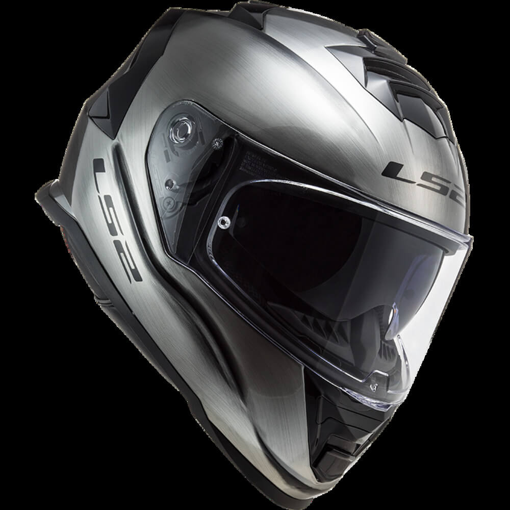 LS2 Storm Solid Jeans Titanium Gloss-06 Helmet