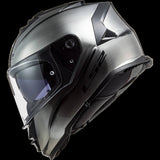 LS2 Storm Solid Jeans Titanium Gloss-06 Helmet