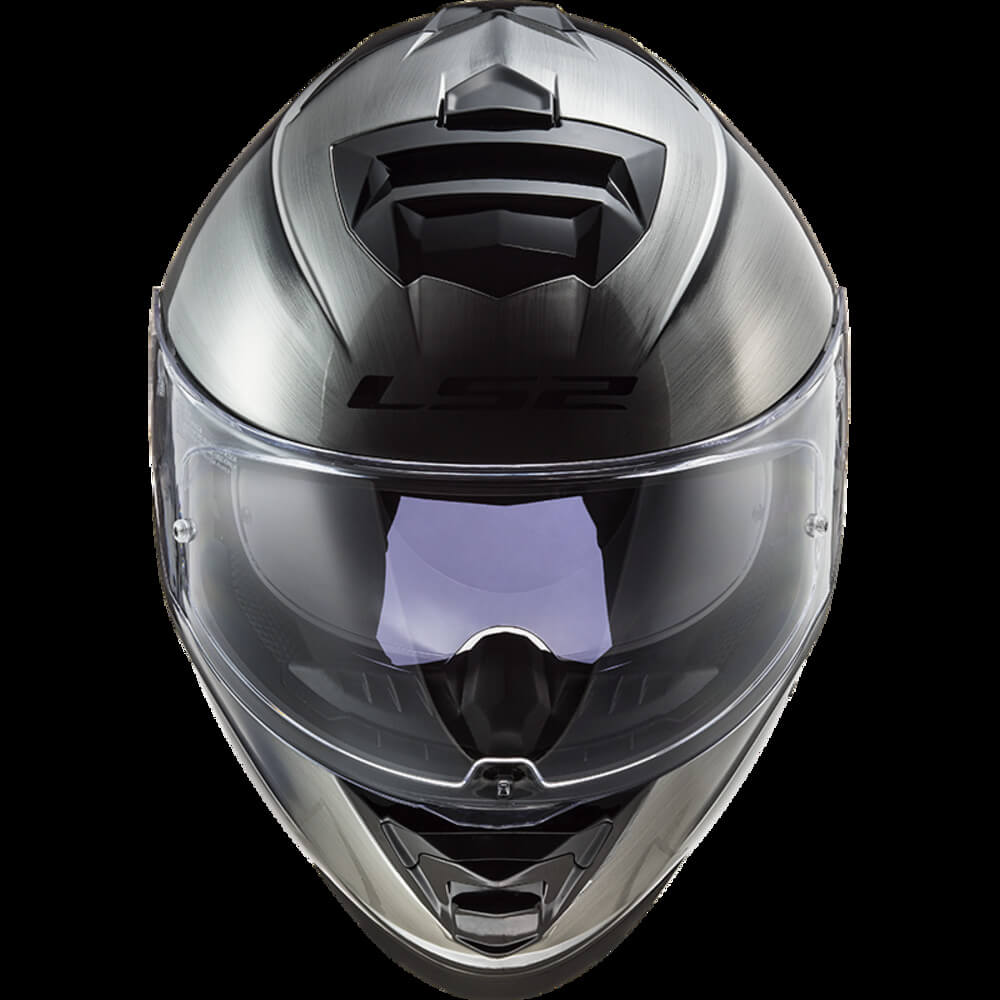 LS2 Storm Solid Jeans Titanium Gloss-06 Helmet