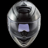 LS2 Storm Solid Jeans Titanium Gloss-06 Helmet
