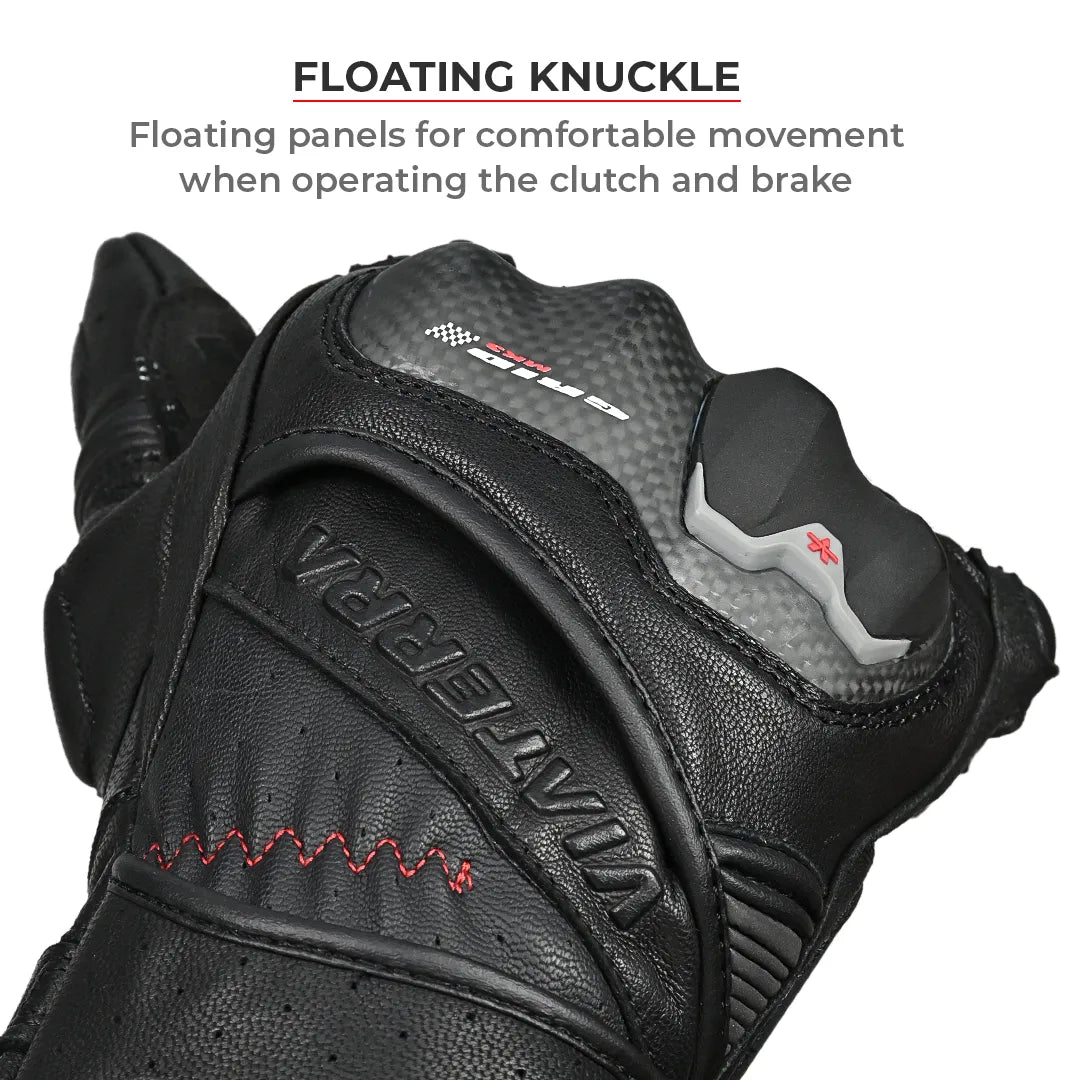 Viaterra Grid MK3 Full Gauntlet Motorcycle Gloves