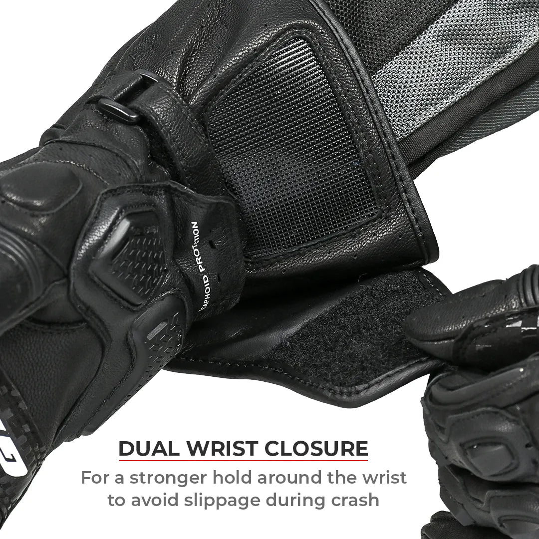Viaterra Grid MK3 Full Gauntlet Motorcycle Gloves