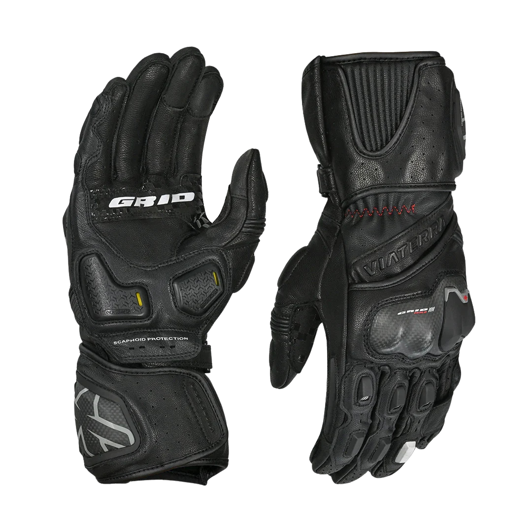 Viaterra Grid MK3 Full Gauntlet Motorcycle Gloves