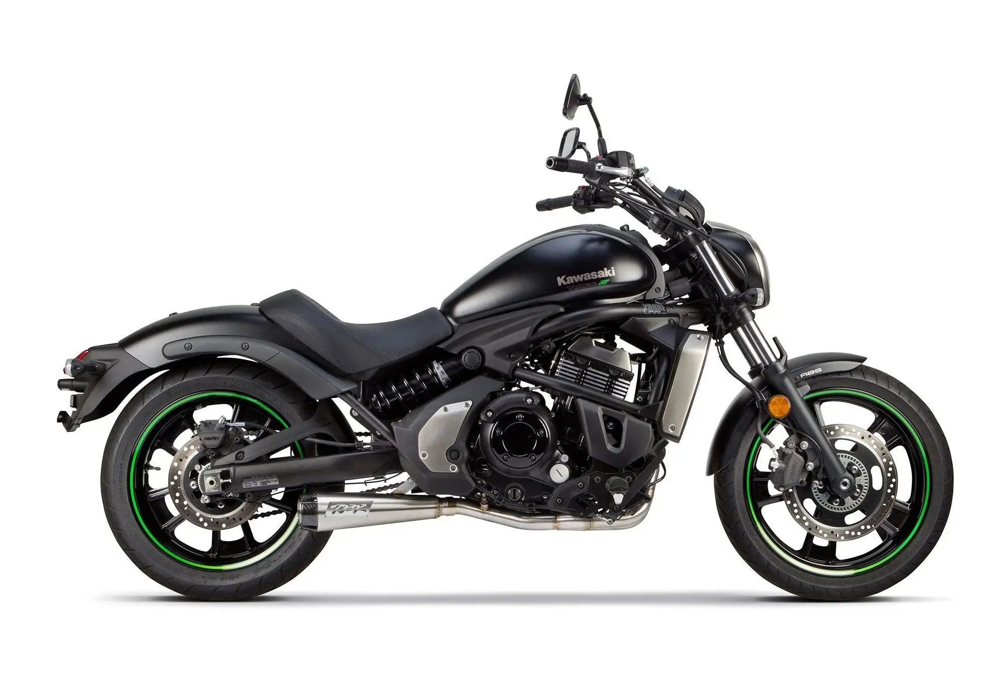 Two Brothers Racing Kawasaki Vulcan 650 Comp Black Full System Exhaust