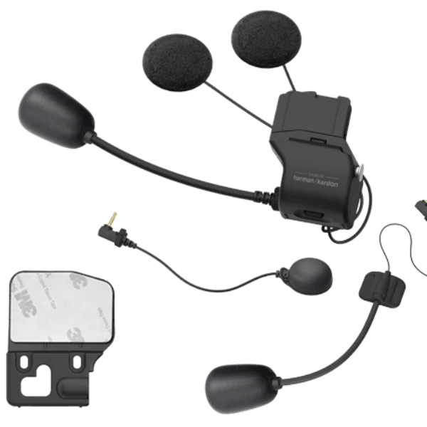 Sena 50S Universal Clamp Kit Sound By Harman Kardon Speakers