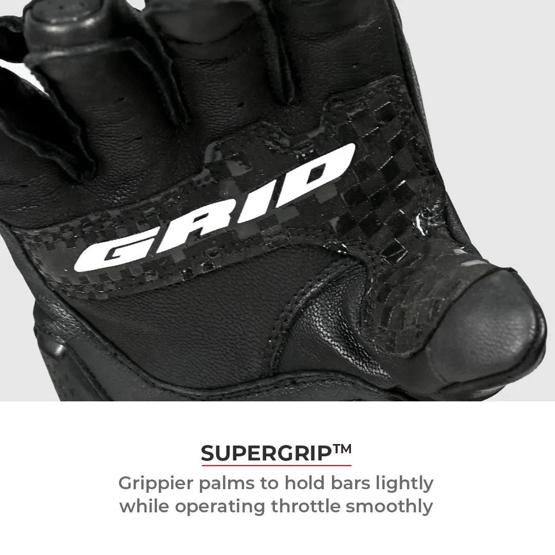 Viaterra Grid MK3 Full Gauntlet Motorcycle Gloves