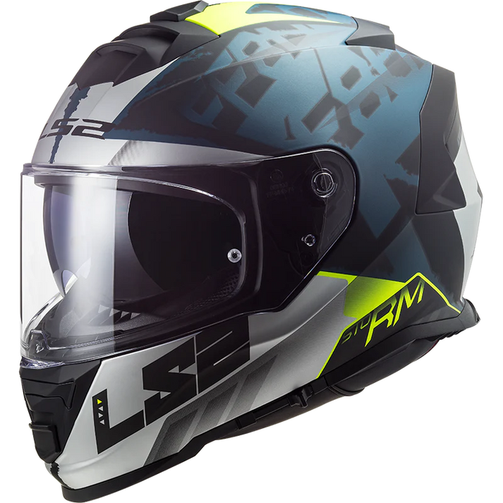 LS2 FF800 Storm 2 Sprinter M.SLV Cobalt-06