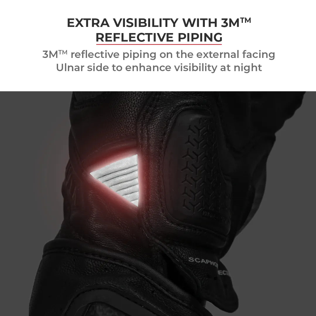 Viaterra Grid MK3 Full Gauntlet Motorcycle Gloves