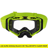 LS2 Aura Pro Goggle With Clear Visor