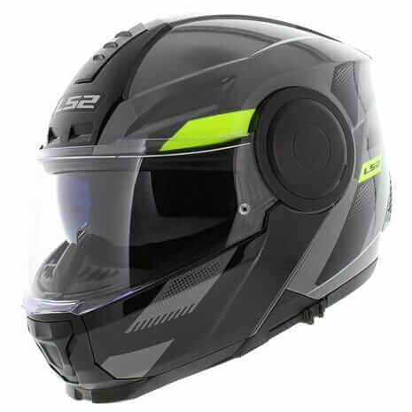 LS2 FF902 Max Nardo Grey Hi-Vis Yellow Helmet