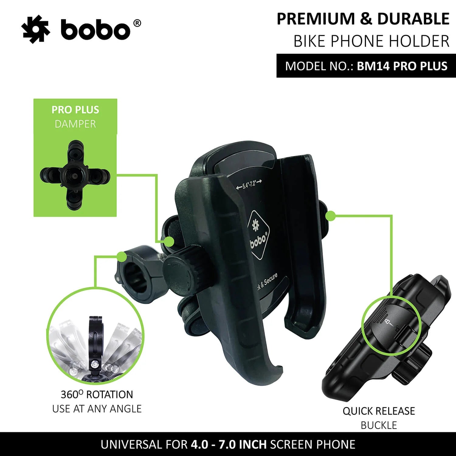 Bobo BM14 Pro Plus Phone Mount
