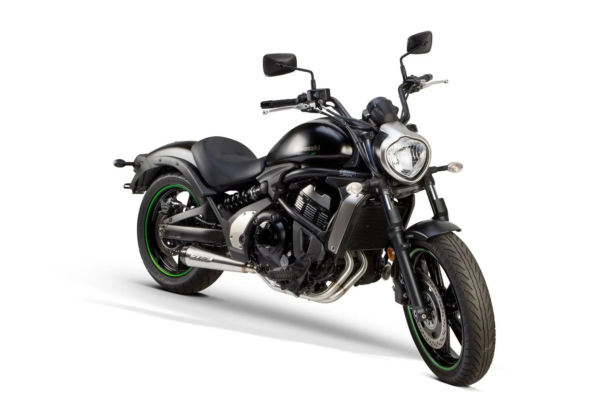 Two Brothers Racing Kawasaki Vulcan 650 Comp Black Full System Exhaust