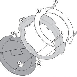 Givi BF04 Tank Ring - Kawasaki Motorcycles