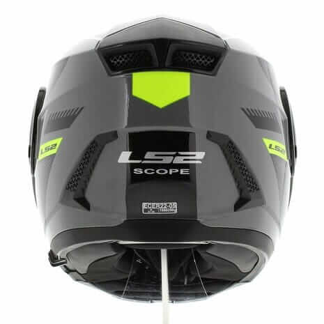 LS2 FF902 Max Nardo Grey Hi-Vis Yellow Helmet