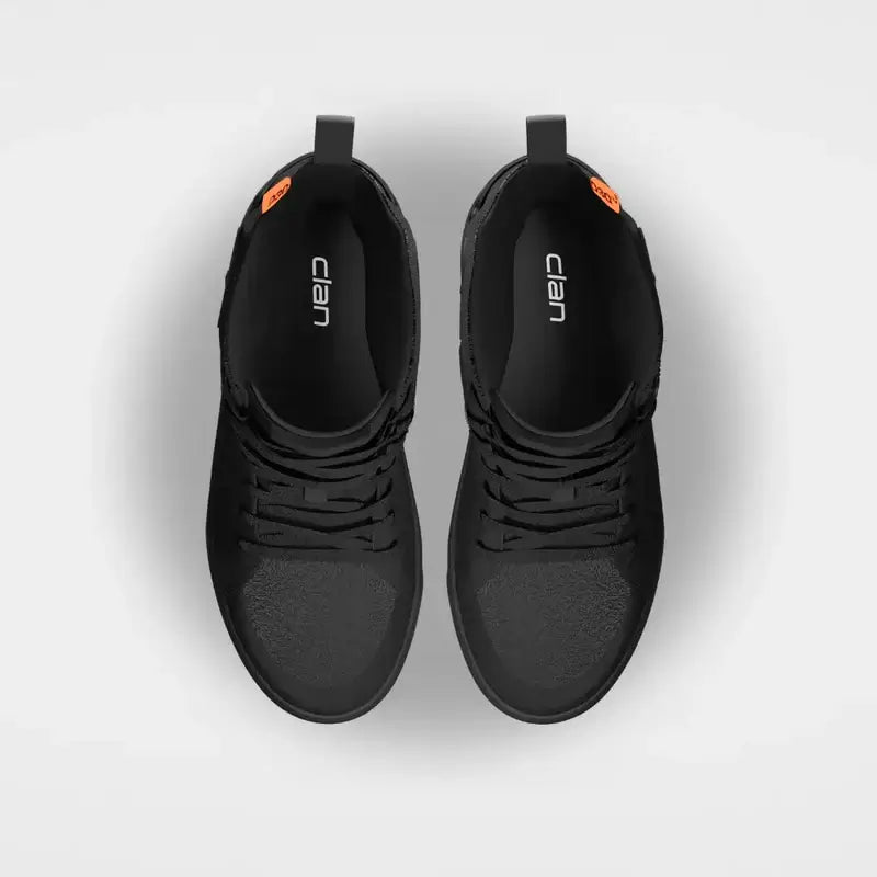 Clan Scout D3O Waterproof Black Riding Shoes