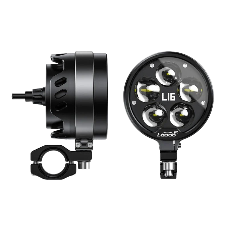 LOBOO L16 Motorcycle Auxiliary Fog Lights (Pair)