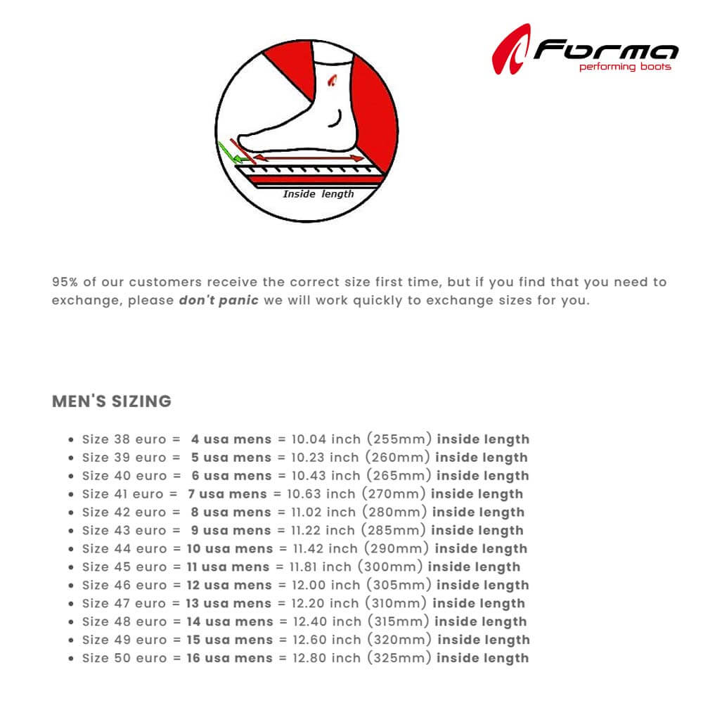 Forma Red White Terrain Evolution TX Boots