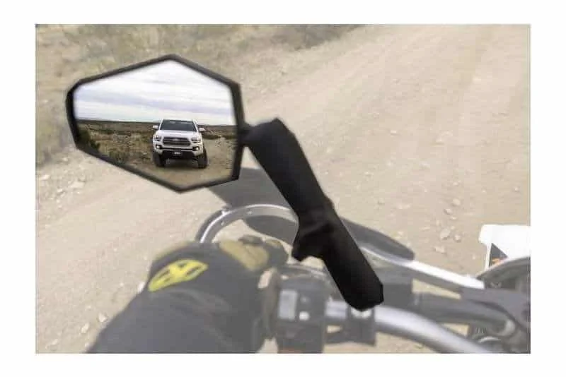 Doubletake Adventure Mirror - Heavy Duty Universal Motorcycle