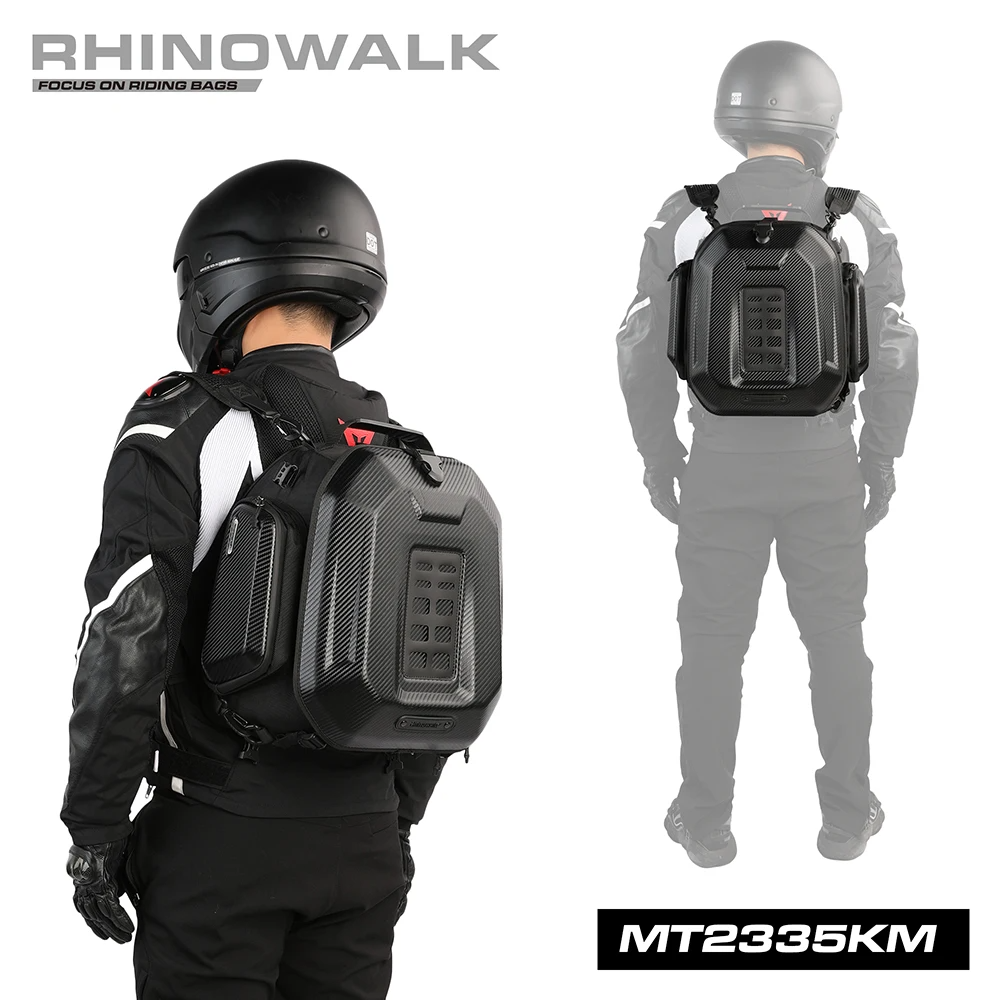 Rhinowalk MT2335 Motorcycle Tail Bag/Backpack