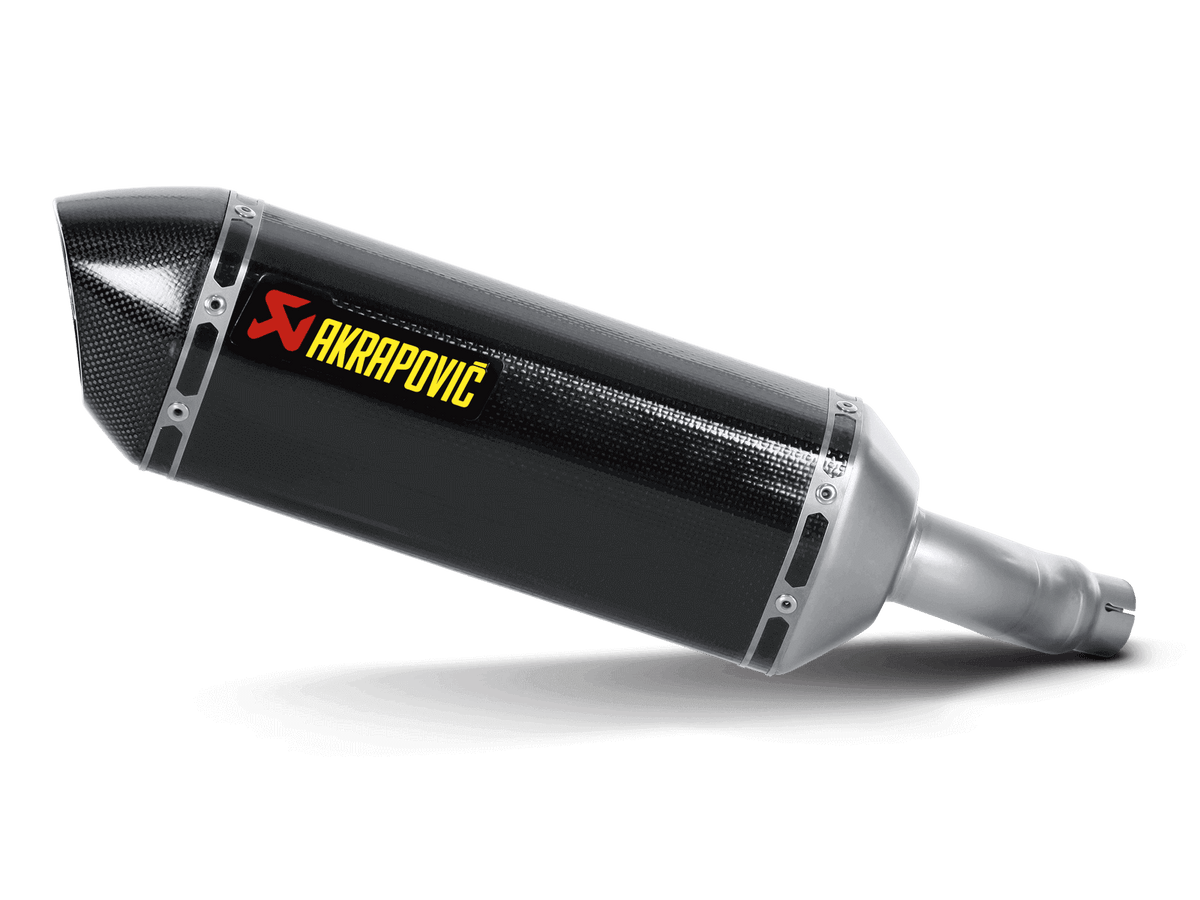 Akrapovic Carbon Fiber Slip-On Line Exhaust - Kawasaki Ninja 300/Z250 (2013 - 16)