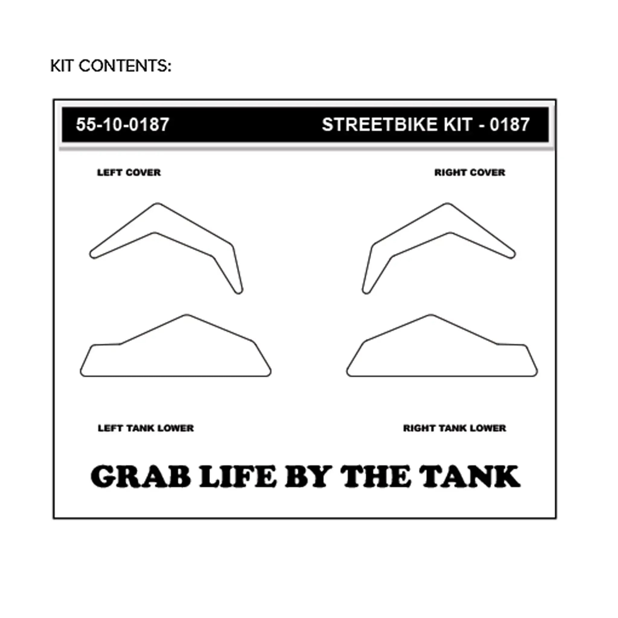 Stompgrip Tank Grip for Suzuki Katana