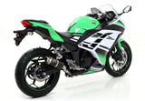 Arrow GP2 Dark Slip-On Exhaust - Kawasaki Ninja 300 (2013 - 17)