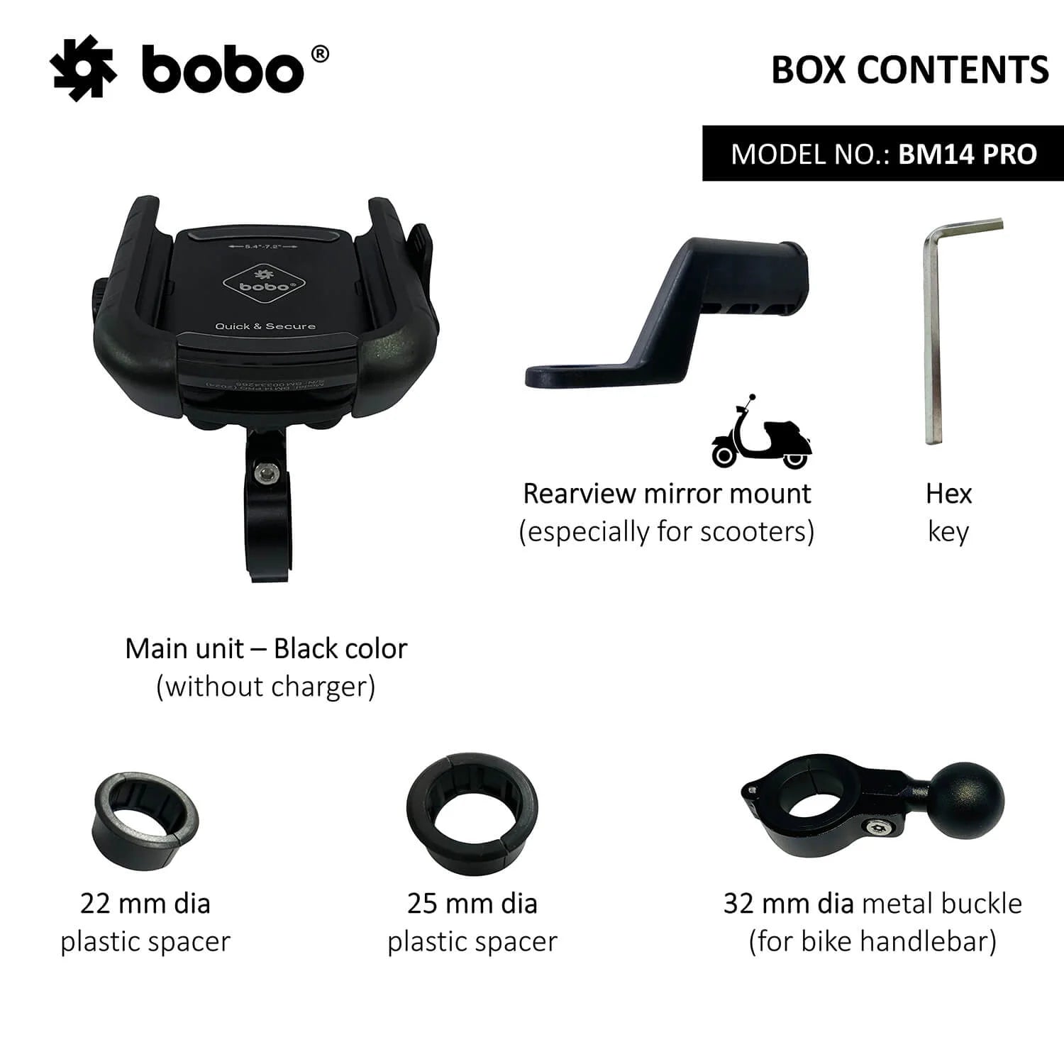 Bobo BM14 Pro Phone Mount