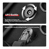 Rhinowalk Hard Shell Tail Bag 23L-35L - (MFT2310)