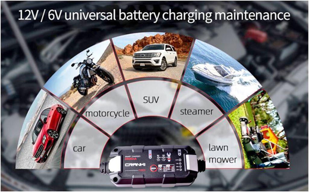 Crank1 Car Battery Charger - F3500