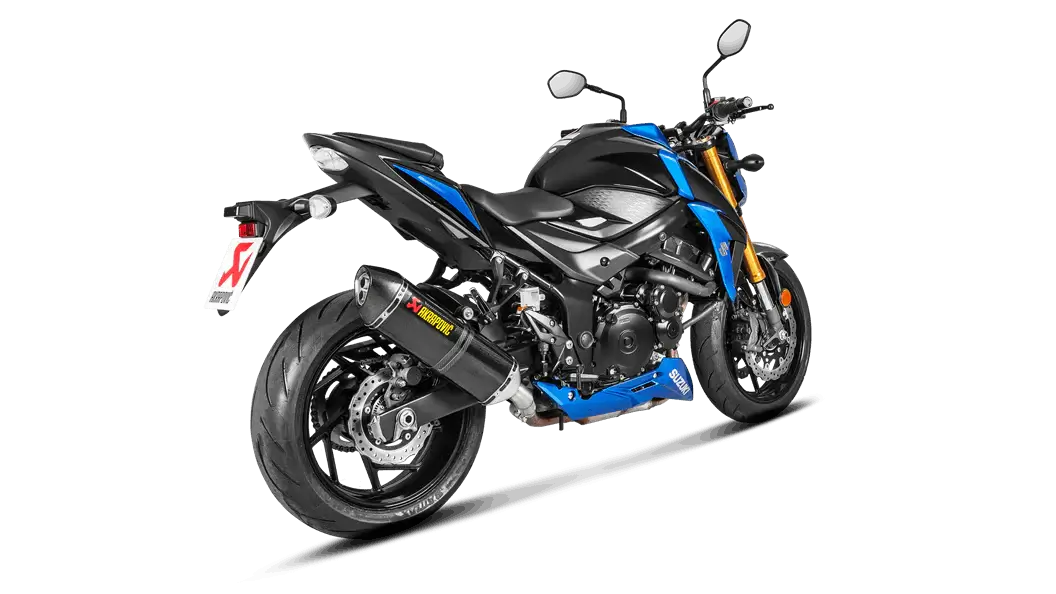 Akrapovic Carbon Slip-On Line Exhaust for Suzuki  GSX-S 750