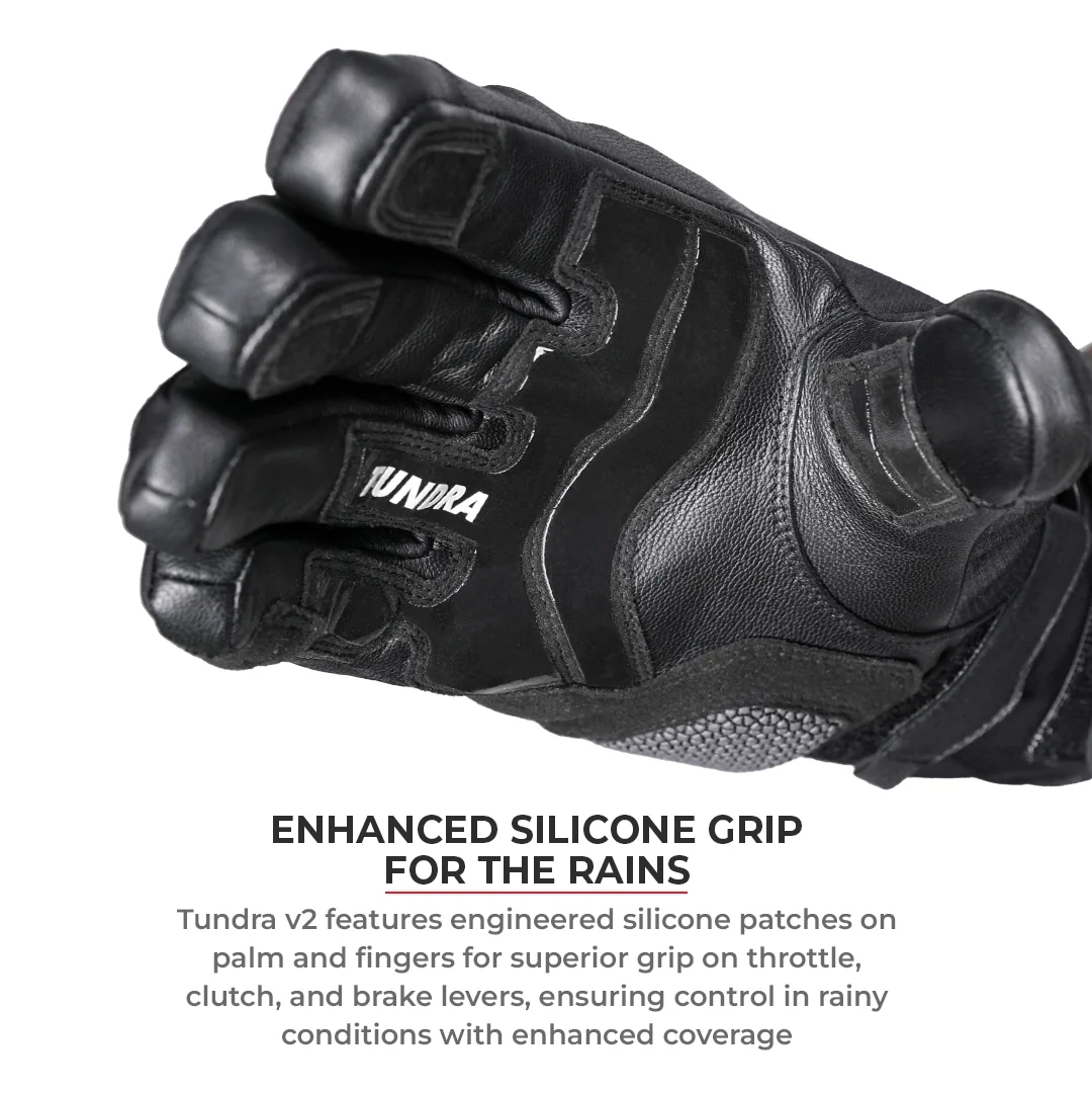 Viaterra Tundra V3 Waterproof/Winter Motorcycle Riding Gloves
