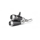 Akrapovic Black Titanium Slip On Exhaust For Ducati scrambler & Monster 797