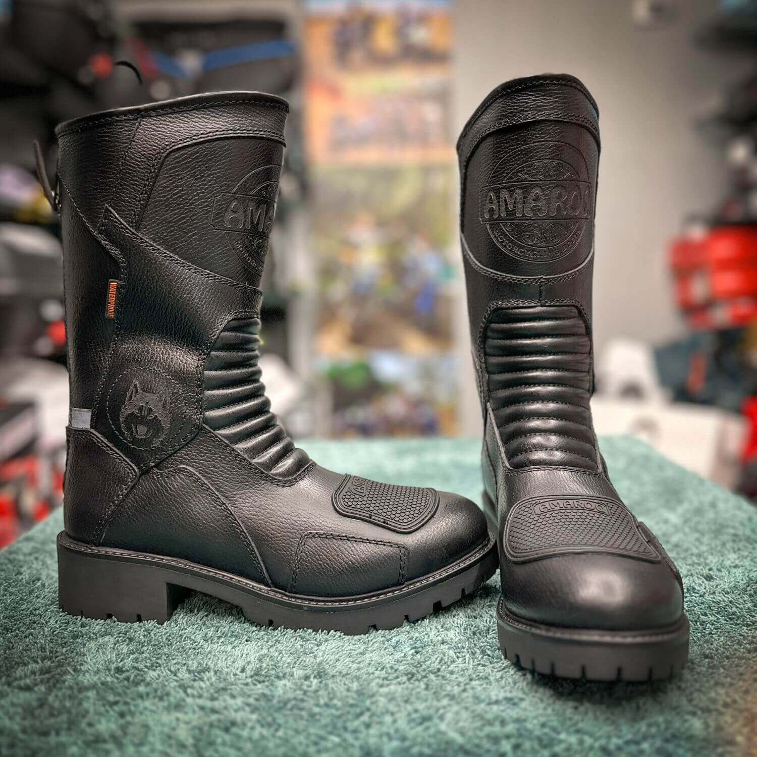 Amaroq Valkyrie Female Black Riding Boots