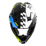 Axxis Wolf Racon Motocross Gloss Blue Helmet
