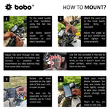 Bobo BM1 Pro Black Phone Mount