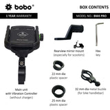 BOBO BM4 PRO Jaw-Grip Bike Phone Holder with Vibration Controller
