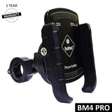 BOBO BM4 PRO Jaw-Grip Bike Phone Holder with Vibration Controller
