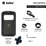 BOBO BM10H Pro Plus Waterproof Phone Holder With Damper