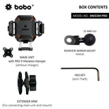 BOBO BM22H/M PRO Anti-Theft Phone Holder with Anti-Vibration