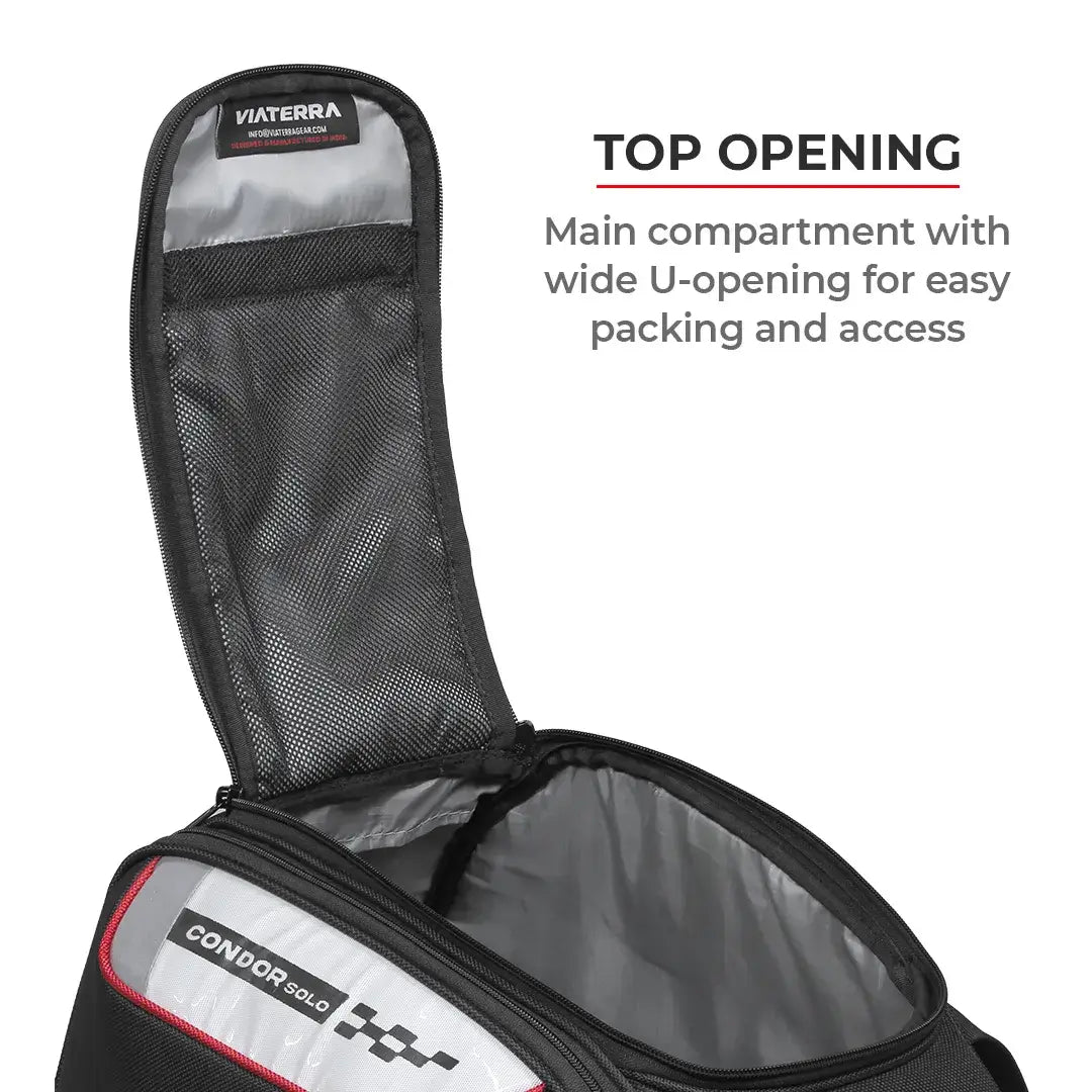 Viaterra Condor Solo Motorcycle Saddle Bag