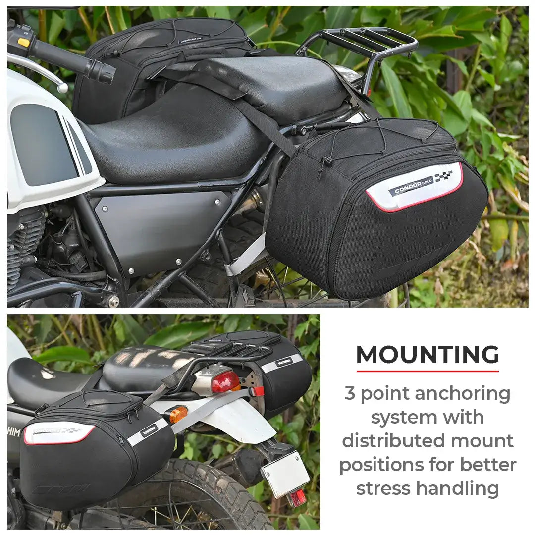 Viaterra Condor Solo Motorcycle Saddle Bag