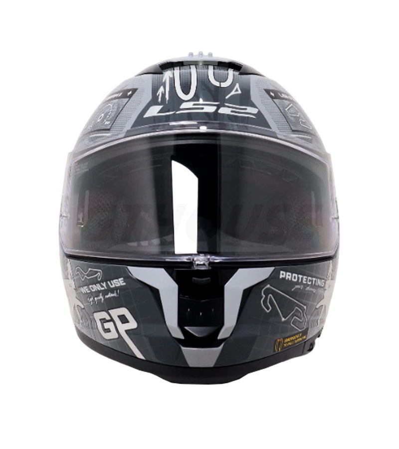 ls2 ff helmet LS2 FF320/FF808 Stream 2 GP Helmet – Riderz Planet