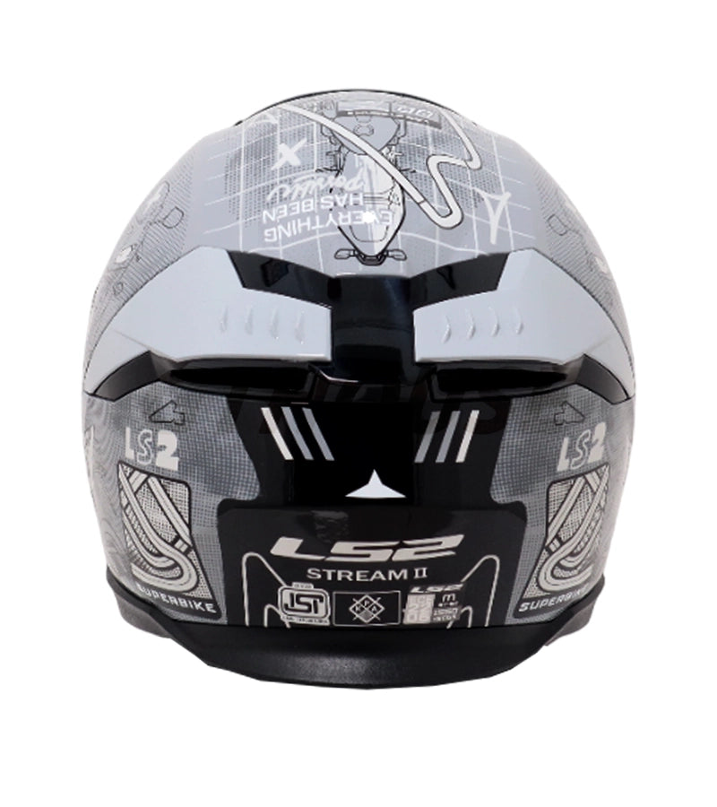 ls2 ff328 stream omega helmet LS2 FF320/FF808 Stream 2 GP Helmet – Riderz Planet
