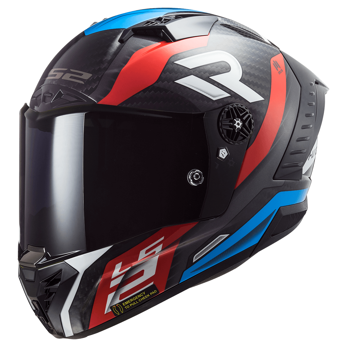 LS2 FF805 Thunder Carbon Supra Red Blue Helmet