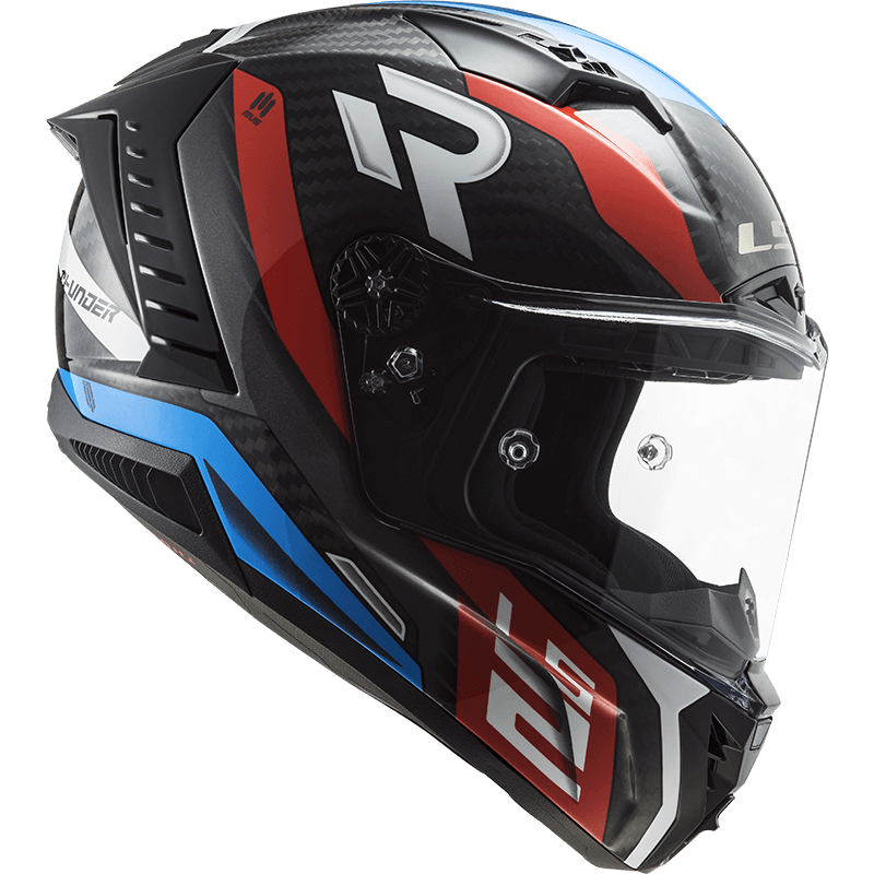 LS2 FF805 Thunder Carbon Supra Red Blue Helmet