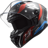 LS2 FF805 Thunder Carbon Supra Red Blue Helmet