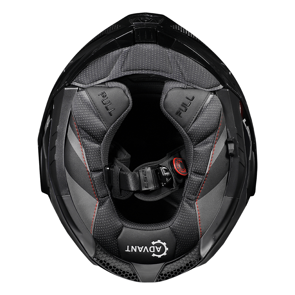 LS2 FF901 Advant X  Solid Carbon Helmet