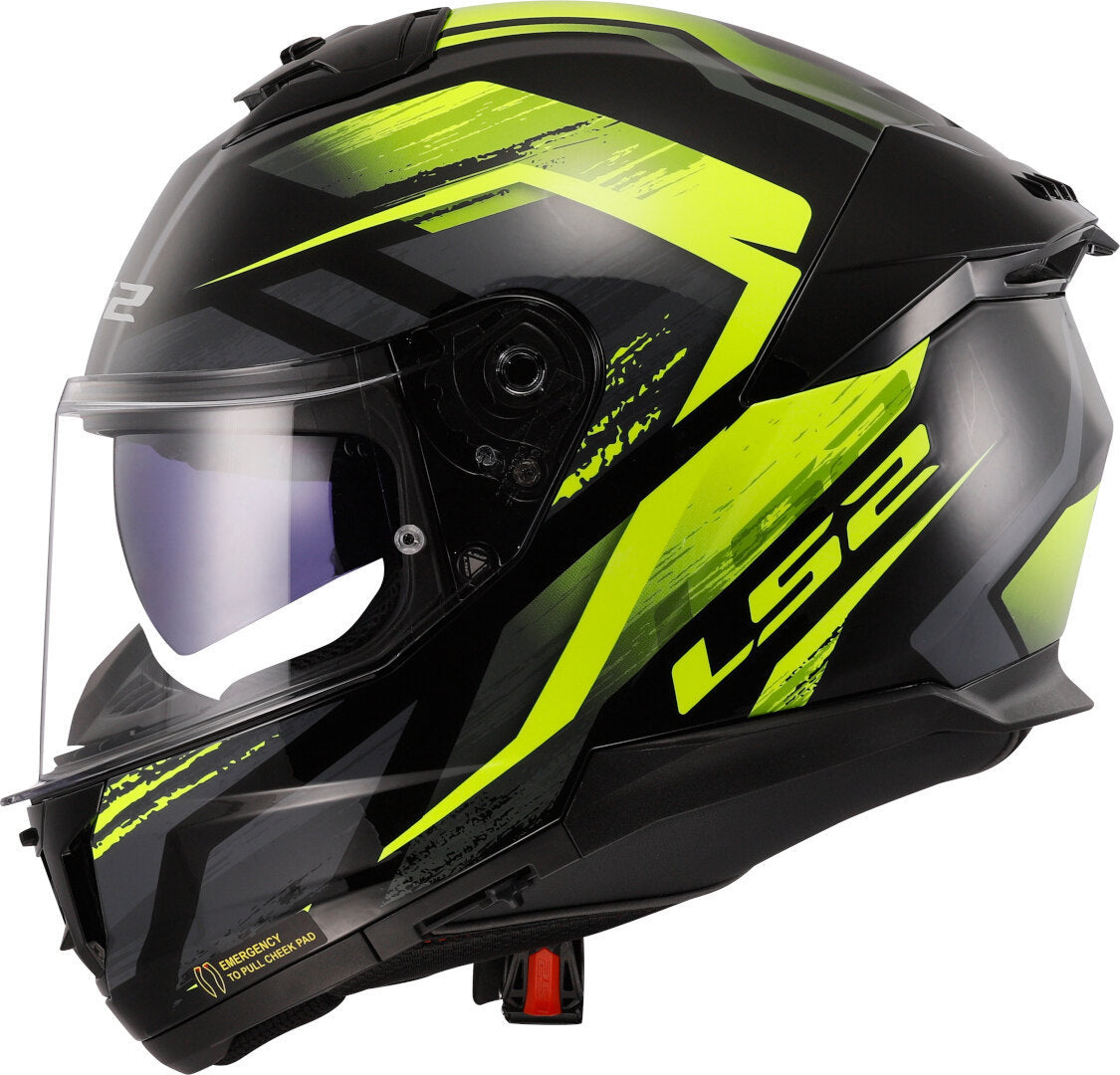 LS2 FF320/FF808 Stream 2 Fury Helmet – Riderz Planet